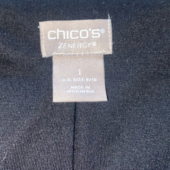 black and white polka dot winter jacket - Picture 3 of 4